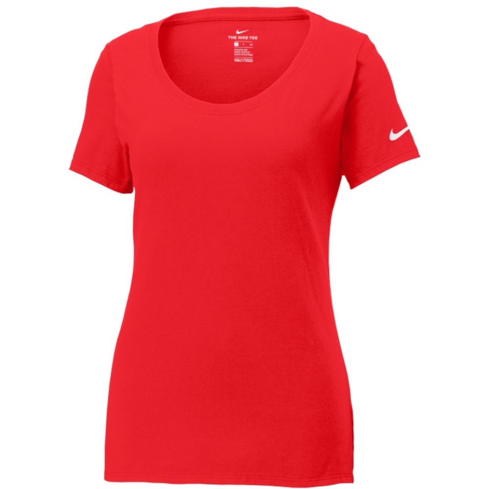 Nike Ladies Core Cotton Scoop Neck Tee